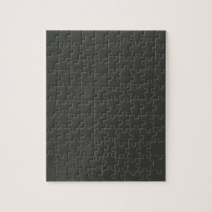 Black olive (solid colour)  jigsaw puzzle