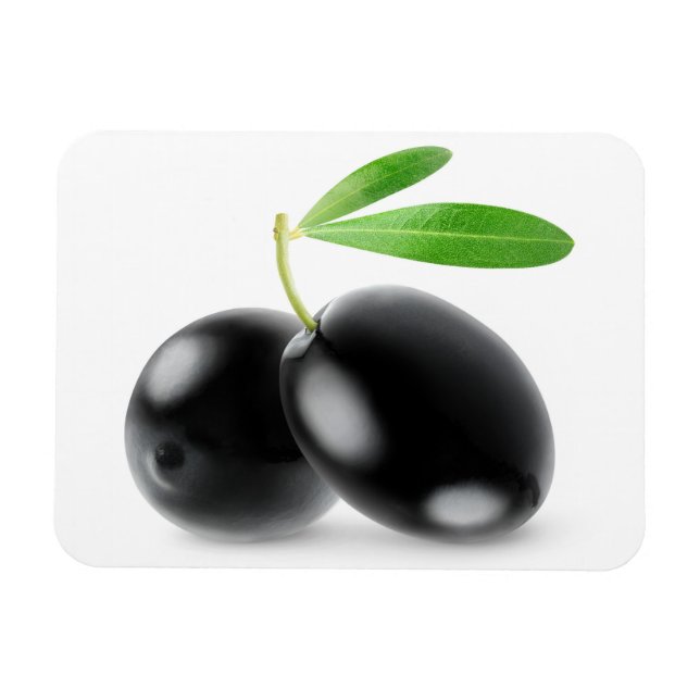 Black olives magnet (Horizontal)
