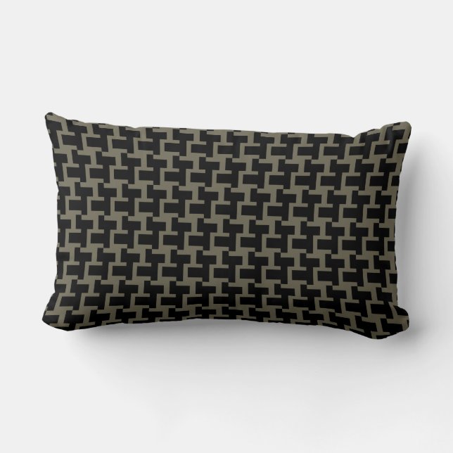 Black Olivesens Lumbar Cushion (Back)