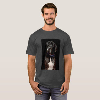 Black on Black Great Dane T-Shirt