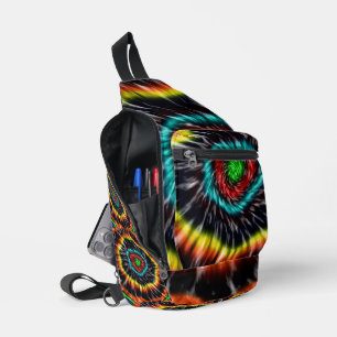 Black Opal Tie Dye, Sling Bag