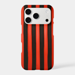 Black Orange Halloween Stripes