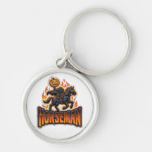 Black Orange Headless Horseman Halloween