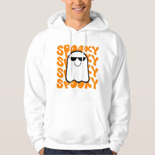 Black Orange Spooky Halloween Hoodie