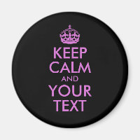 Black Orchid Keep Calm and Your Text