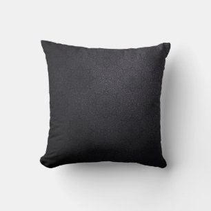 Black ornamental mandala Luxury Cushion