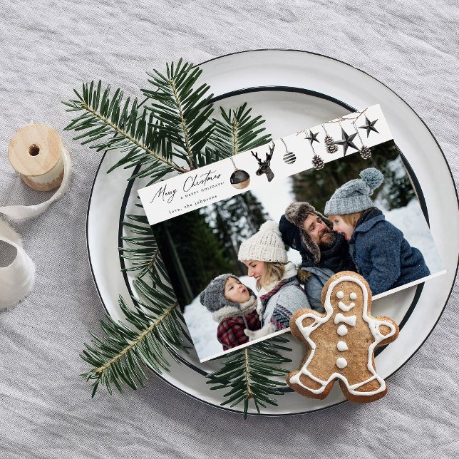 Black Ornaments & Para Photo Merry Christmas (Creator Uploaded)