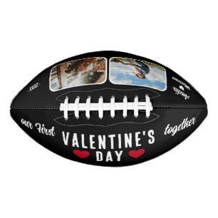 Black Our First Valentine's Day Together 2 Photos  Football