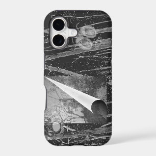 Black Page Curl with Eyes Case-Mate Case