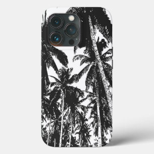 Black Palm Trees iPhone 13 Pro Case