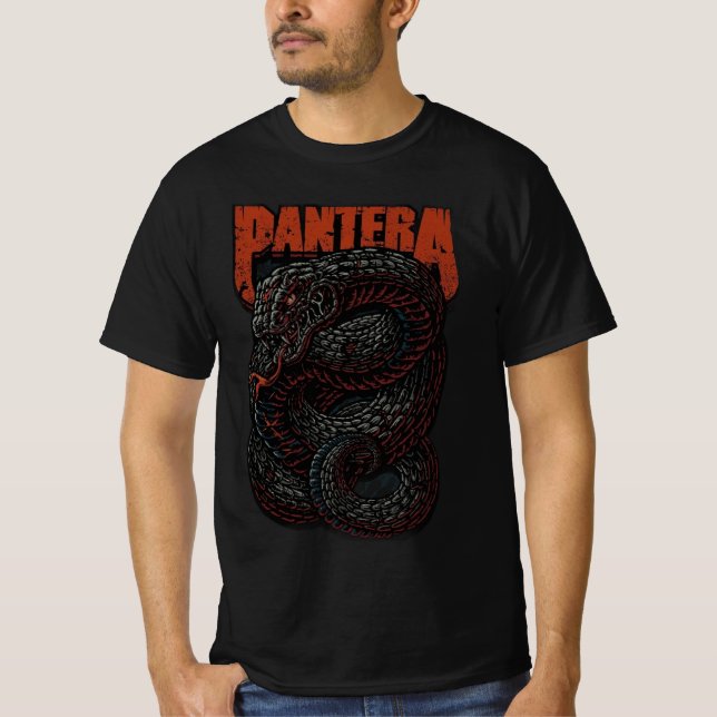 Black Pantera Band T-shirt (Front)