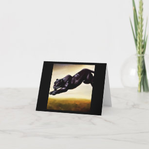 Black Panther (1) Wild Cat  Card