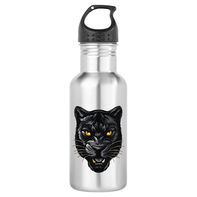 Black Panther 532 Ml Water Bottle (Front)