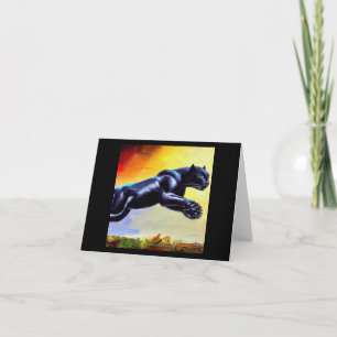 Black Panther (6) Wild Cat  Card