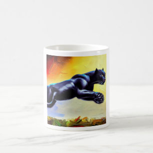Black Panther (6) Wild Cat  Coffee Mug