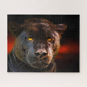 Black Panther Big Cats. Jigsaw Puzzle