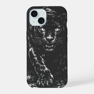 Black Panther — by BurnsInHell iPhone 15 Case