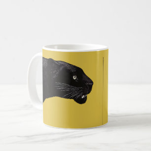 Black Panther by Toshi Yoshida Coffee Mug