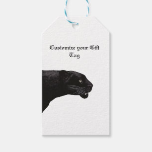 Black Panther by Toshi Yoshida Gift Tags