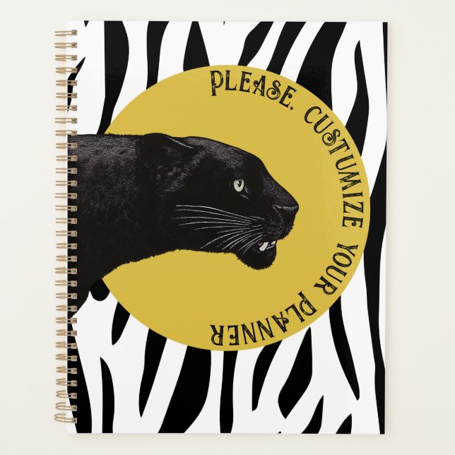 Black Panther by Toshi Yoshida Planner (Front)