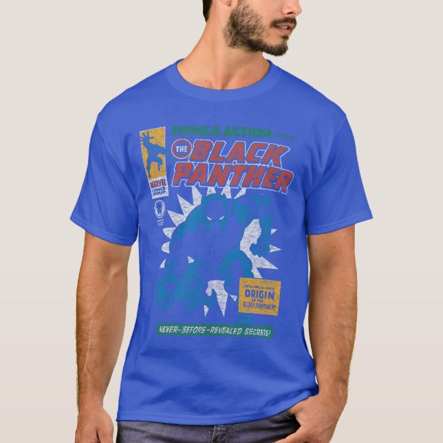 Black Panther Comic Cover T-Shirt (Front)