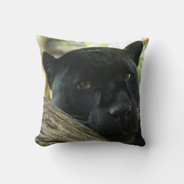 Black Panther Decorative Pillow (Front)