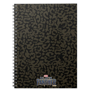 Black Panther   Erik Killmonger Panther Pattern Notebook