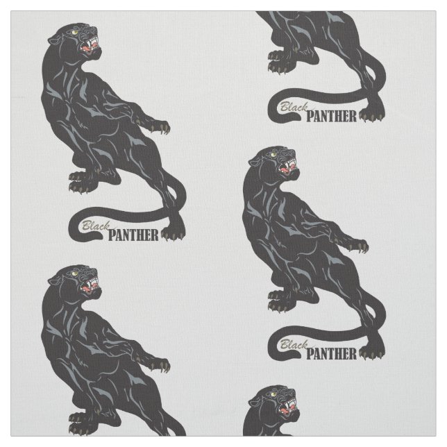 black panther fabric (Swatch)