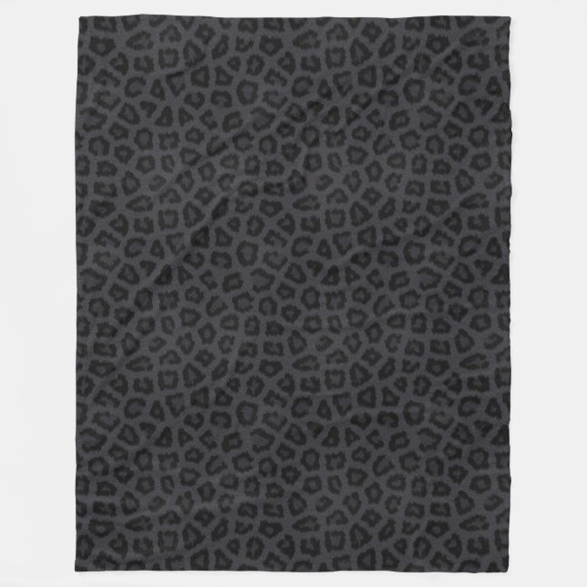 Black Panther Faux Fur Fleece Blanket (Front)