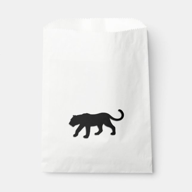 Black Panther Favour Bag (Front)
