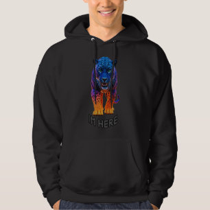 Black Panther Graphic "I'm Here"  T-Shirt Hoodie
