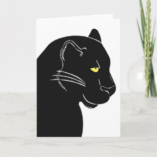 Black Panther Greeting Card