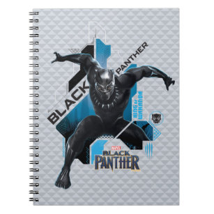 Black Panther   High-Tech Character Graphic Notebook