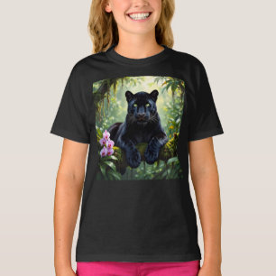 Black Panther in the Jungle T-Shirt