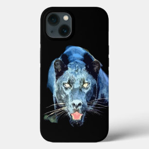 Black Panther Jaguar Eyes iPhone 13 Case