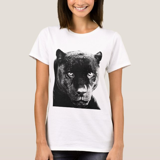 Black Panther Jaguar T-Shirt (Front)
