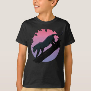 Black Panther Jungle Animal Kids' T-Shirt