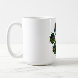 Black Panther Jungle Paw Design Coffee Mug