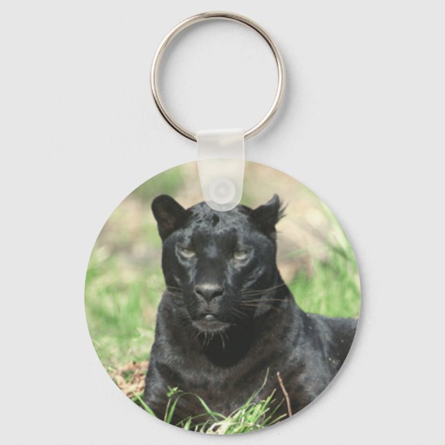 Black Panther Key Ring (Front)