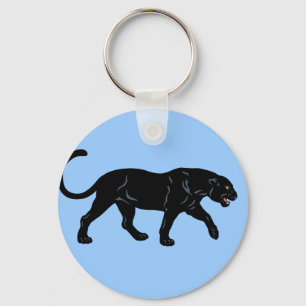 black panther key ring