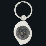 Black Panther Key Ring<br><div class="desc">🖤</div>