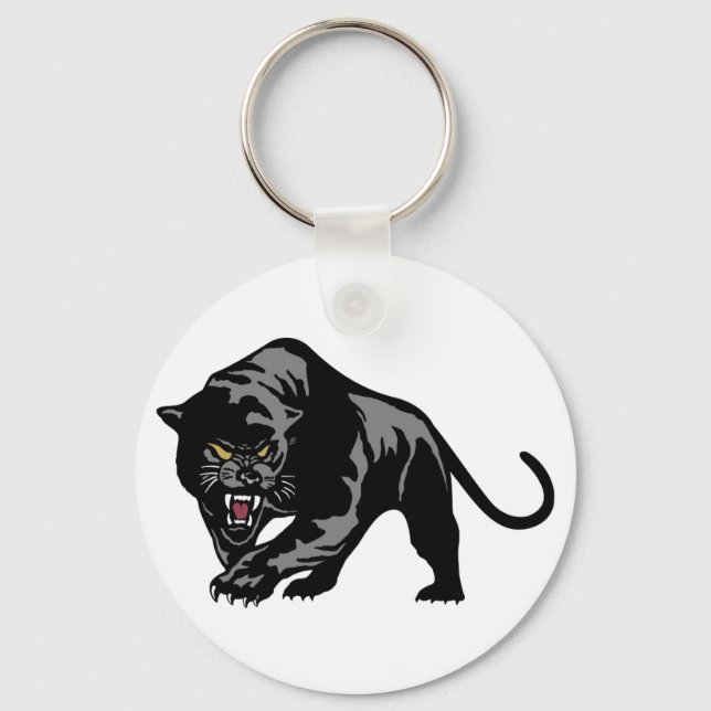 Black Panther Key Ring (Front)