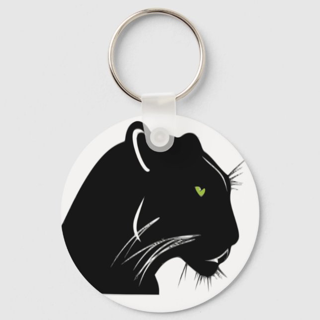 Black Panther Key Ring (Front)