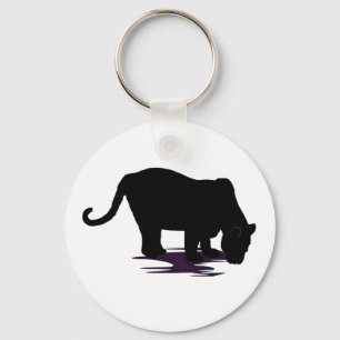 Black Panther Key Ring
