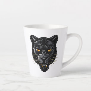 Black Panther Latte Mug