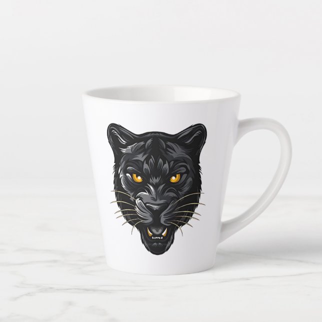 Black Panther Latte Mug (Right)