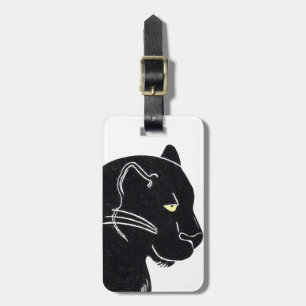 Black Panther Luggage Tag