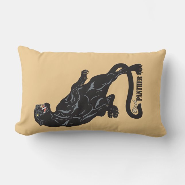 black panther lumbar cushion (Front)