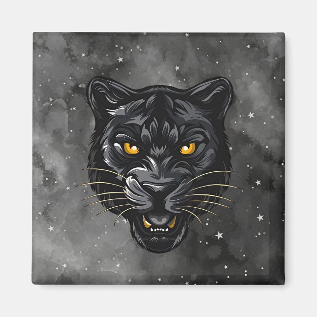Black Panther Magnet (Front)