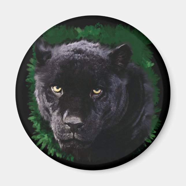 Black Panther Magnet (Front)